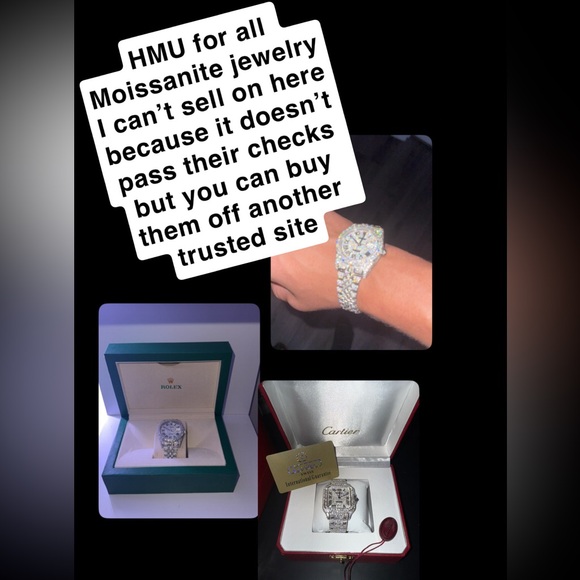 Moissanite jewelry (don’t actually buy it from here read the description) - Picture 1 of 1